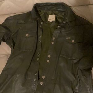 Diesel LEATHER shirt